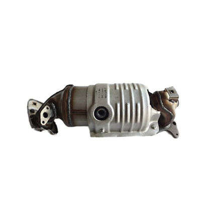 Car Part Metal Catalytic Converter For Honda Civic Universal Exhaust System Catalytic Converter