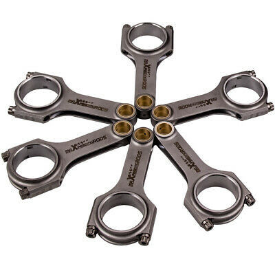Forged H Beam Connecting Rod+ARP 2000 Bolts For Toyota 1JZ-GTE 1JZ-GE 1JZ JZA70Z supra JZA70 supra Mark Crown Connecting Rods Other