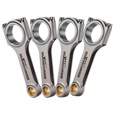 Forged 4340 Aircraft Pass Moly Grade Chrome Steel To Pack Forged Steel H Beam Connecting Rods For New Mitsubishi 4G92 120mm maXpeedingrods Conrod +ARP 2000 Bolts