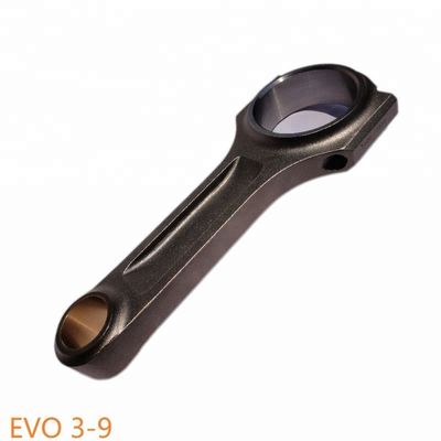 Racing crankshaft and connecting rods 4g63 turbo crankshaft I spoke forged connecting rod for Mitsubishi 3 9 evo engine